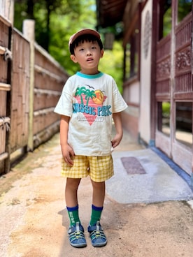 YU⭐︎さん(キッズ・100cm)の夏コーディネート