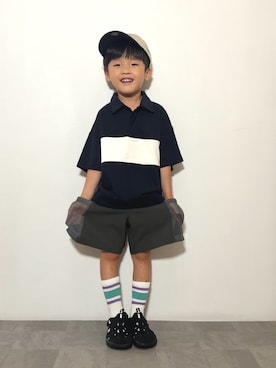 YU⭐︎さん(キッズ・100cm)の夏コーディネート