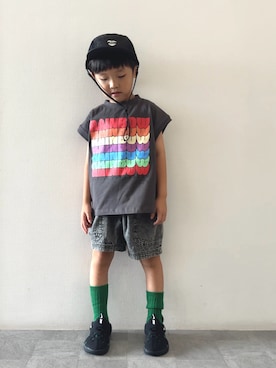 YU⭐︎さん(キッズ・100cm)の夏コーディネート