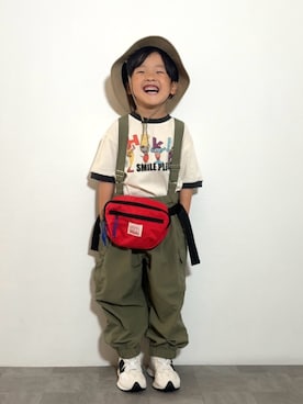 YU⭐︎さん(キッズ・100cm)の春コーディネート
