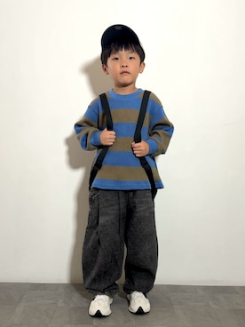 YU⭐︎さん（キッズ・100cm）の秋コーディネート