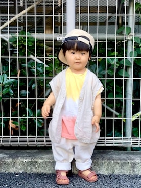 YU⭐︎さん（キッズ・80cm）の夏コーディネート