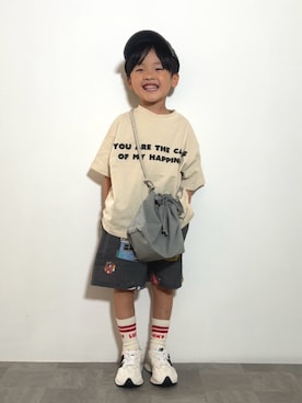 YU⭐︎さん（キッズ・100cm）の春コーディネート