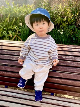 YU⭐︎さん（キッズ・80cm）の春コーディネート