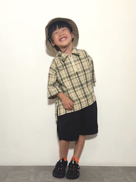 YU⭐︎さん（キッズ・100cm）の夏コーディネート