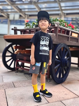 YU⭐︎さん(キッズ・100cm)の夏コーディネート
