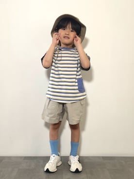 YU⭐︎さん(キッズ・100cm)の春コーディネート