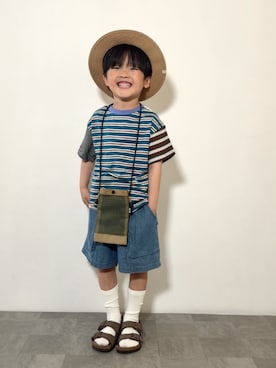 YU⭐︎さん(キッズ・100cm)の春コーディネート