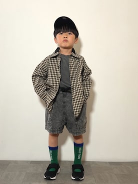 YU⭐︎さん（キッズ・100cm）の春コーディネート