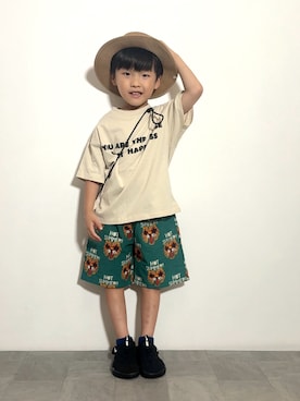 YU⭐︎さん（キッズ・100cm）の夏コーディネート