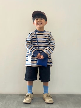 YU⭐︎さん（キッズ・100cm）の春コーディネート