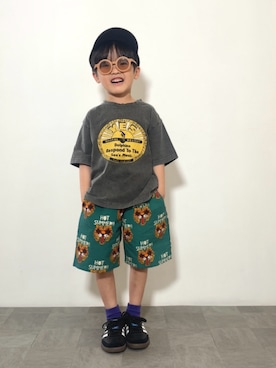 YU⭐︎さん（キッズ・100cm）の春コーディネート