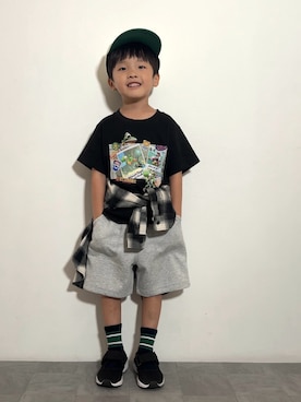 YU⭐︎さん（キッズ・100cm）の秋コーディネート