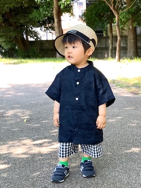 YU⭐︎さん(キッズ・80cm)の夏コーディネート