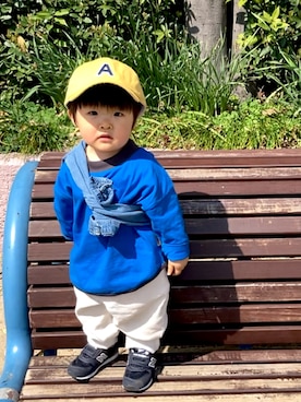 YU⭐︎さん（キッズ・80cm）の春コーディネート