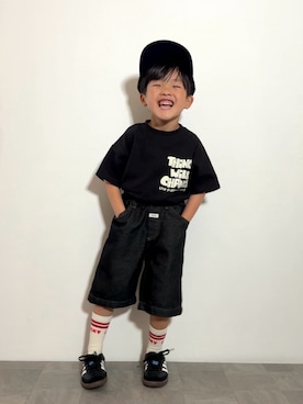 YU⭐︎さん（キッズ・100cm）の夏コーディネート