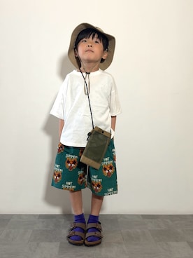 YU⭐︎さん(キッズ・100cm)の春コーディネート