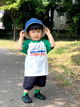 「カラー×コーデ」｜YU⭐︎さん（キッズ・80cm）の春コーディネート