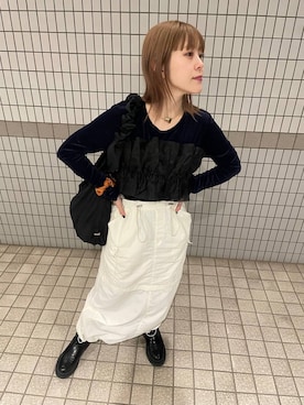 Minaさん（レディース・153cm）の秋コーディネート