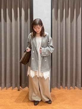 Minaさん（レディース・153cm）の春コーディネート