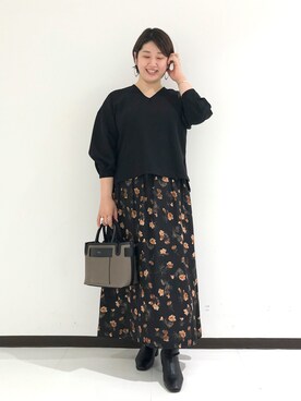 mikiさん（レディース・165cm）の冬コーディネート