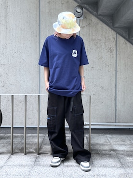 Raさんの「BACKSIDE OG S/S TEE」を使ったコーディネート