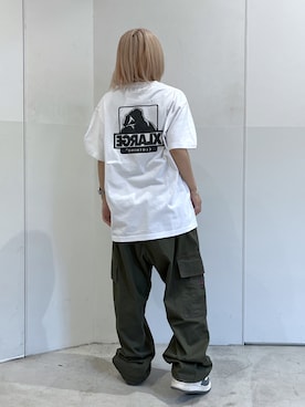 Raさんの「BACKSIDE OG S/S TEE」を使ったコーディネート