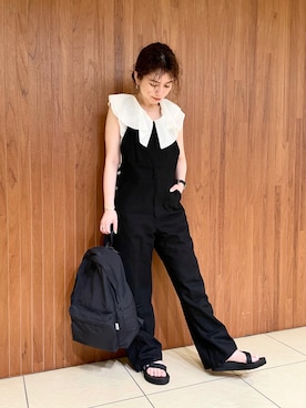 「Teva（テバ）のアイテム」を使った、SHOさん（レディース・153cm）の夏コーディネート