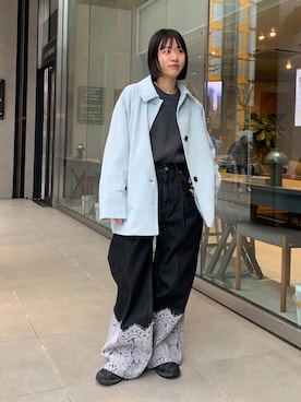 ぴえさん（レディース・157cm）の冬コーディネート