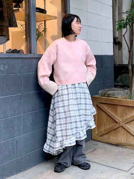 ぴえさん（レディース・157cm）の冬コーディネート