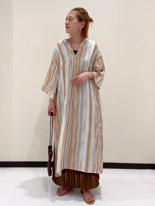 Rope Picnic アミュプラザ長崎cocomikiさんのシャツワンピースを使ったコーディネート Zozotown