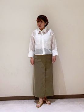 「テチチ(Te chichi)」｜　あいか🧸さん（レディース・159cm）の春コーディネート