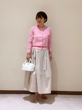 「Te chichi（テチチ）のアイテム」を使った、　あいか🧸さん（レディース・159cm）の春コーディネート