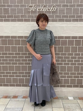 「Te chichi（テチチ）のアイテム（その他シューズ）」を使った、　あいか🧸さん（レディース・159cm）の夏コーディネート