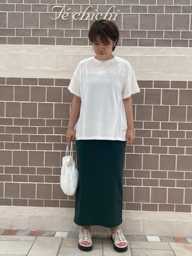 「選べる着丈」｜　あいか🧸さん（レディース・159cm）の夏コーディネート