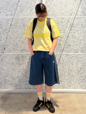 YFさんの（adidas | アディダス）を使ったコーディネート
