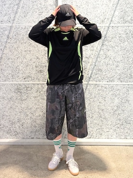 「アイテム（帽子）」を使った、YFさん（レディース・170cm）の秋コーディネート