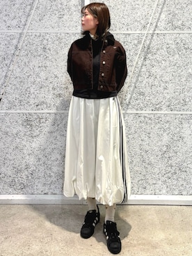 YFさん（レディース・170cm）の冬コーディネート