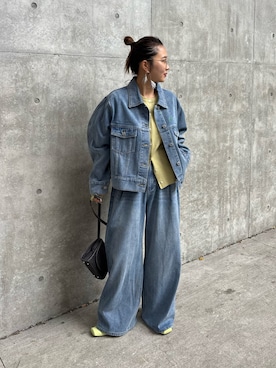 「THE YOn（ザヨン）のアイテム」を使った、nenedesu125さん（レディース・154cm）の冬コーディネート