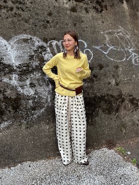 「THE YOn（ザヨン）のアイテム」を使った、nenedesu125さん（レディース・154cm）の春コーディネート