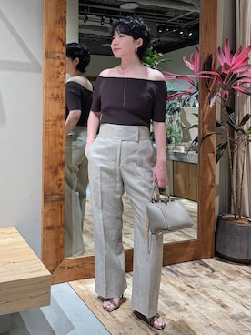 「Chaos（カオス）のアイテム」を使った、chaos _eriさん（レディース・158cm）の春コーディネート