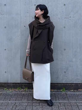 「VACHEMENT（ヴァシュモン）のアイテム」を使った、chaos _eriさん（レディース・158cm）の冬コーディネート