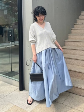 「Chaos（カオス）のアイテム（スカート）」を使った、chaos _eriさん（レディース・158cm）の夏コーディネート