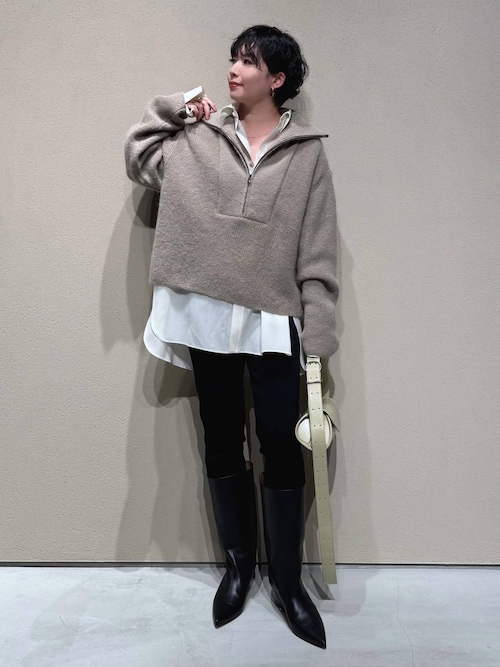 カオス　ウィンターボーイフレンドシャツ Chaos(カオス)/ウィンターボーイフレンドシャツ（シャツ/ブラウス