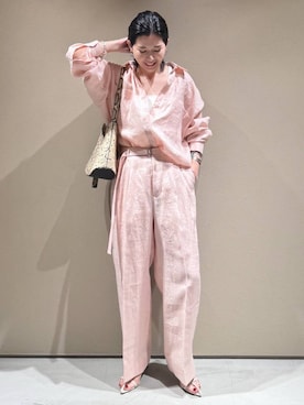 「ピンク」｜chaos _eriさん（レディース・158cm・30代）の春コーディネート