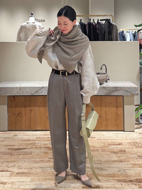 Chaos ブラウス シャツ Chaos(カオス)/ リネンパンプキン