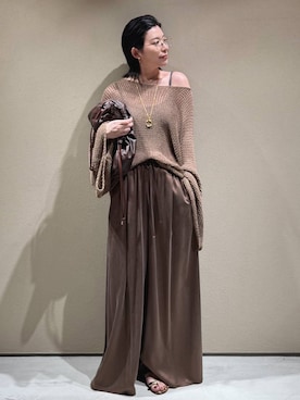 「Chaos（カオス）のアイテム」を使った、chaos _eriさん（レディース・158cm）の夏コーディネート