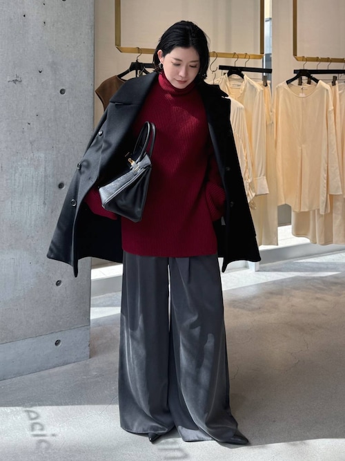 【Chaos スーペリアガロンコート/チャコール】 Chaos(カオス)/◇金子綾さんYouTube紹介◇ スーペリアガロン