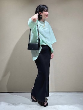 「Chaos（カオス）のアイテム」を使った、chaos _eriさん（レディース・158cm）の春コーディネート