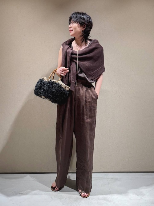 Chaos(カオス)/【新色登場】シルシャーノースリーブ ◇セットアップ可  